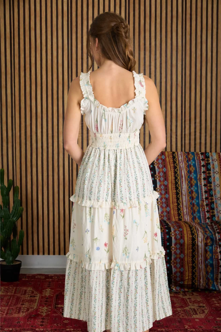 Fleurine Wildflower Midi Dress