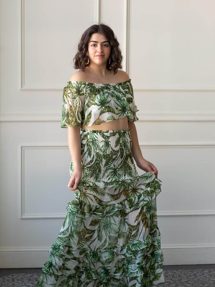 Coco Palm Leaf Set - FINAL SALE