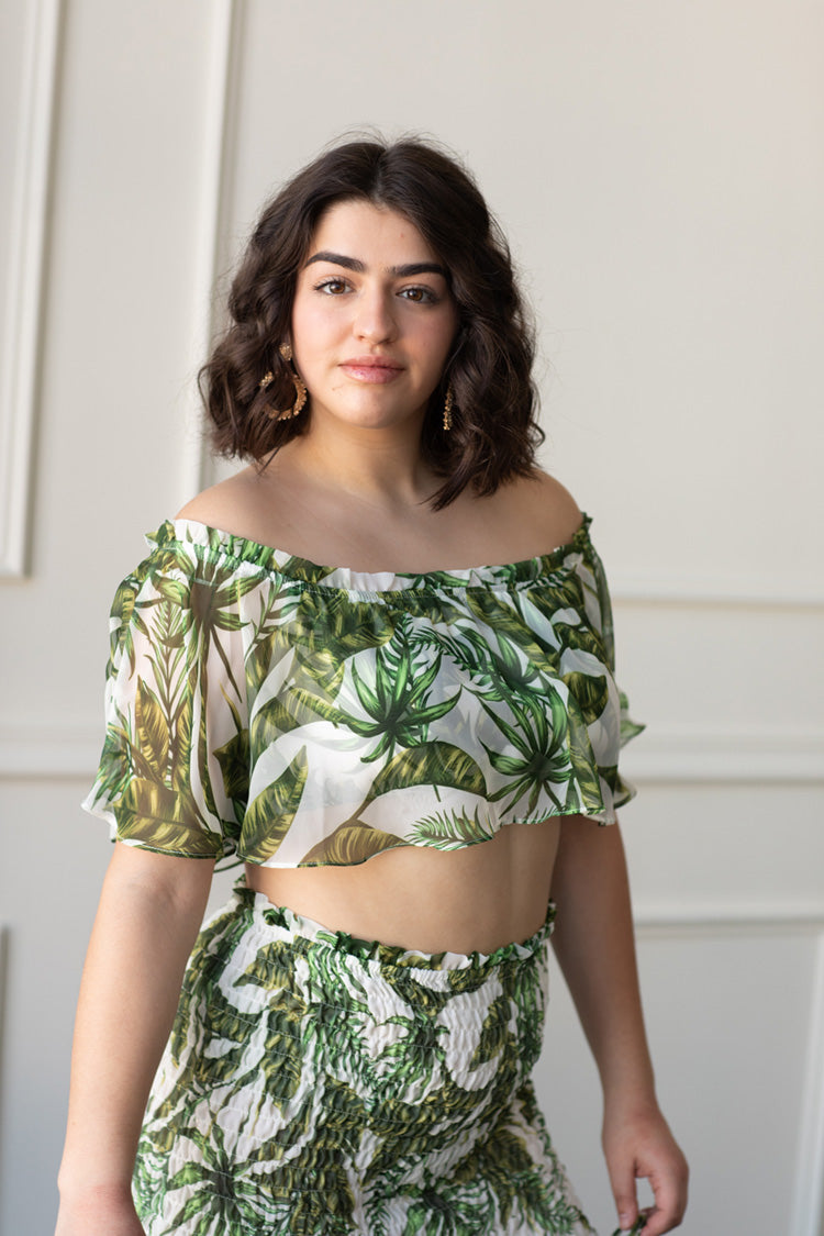 Coco Palm Leaf Set - FINAL SALE