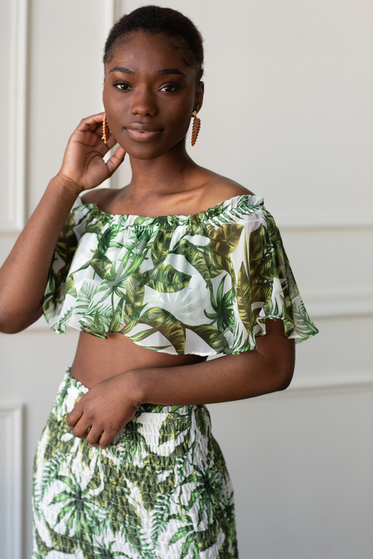 Coco Palm Leaf Set - FINAL SALE