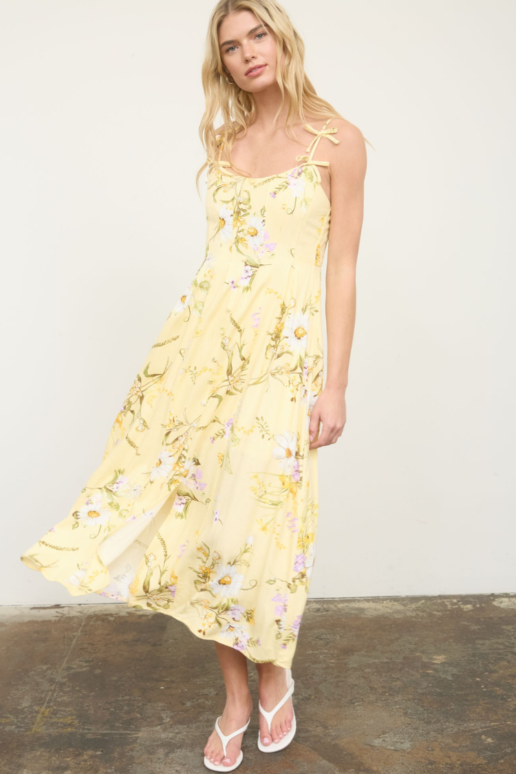 Soleil Wildflower Midi Dress