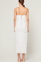 Judith Fringe Midi Dress