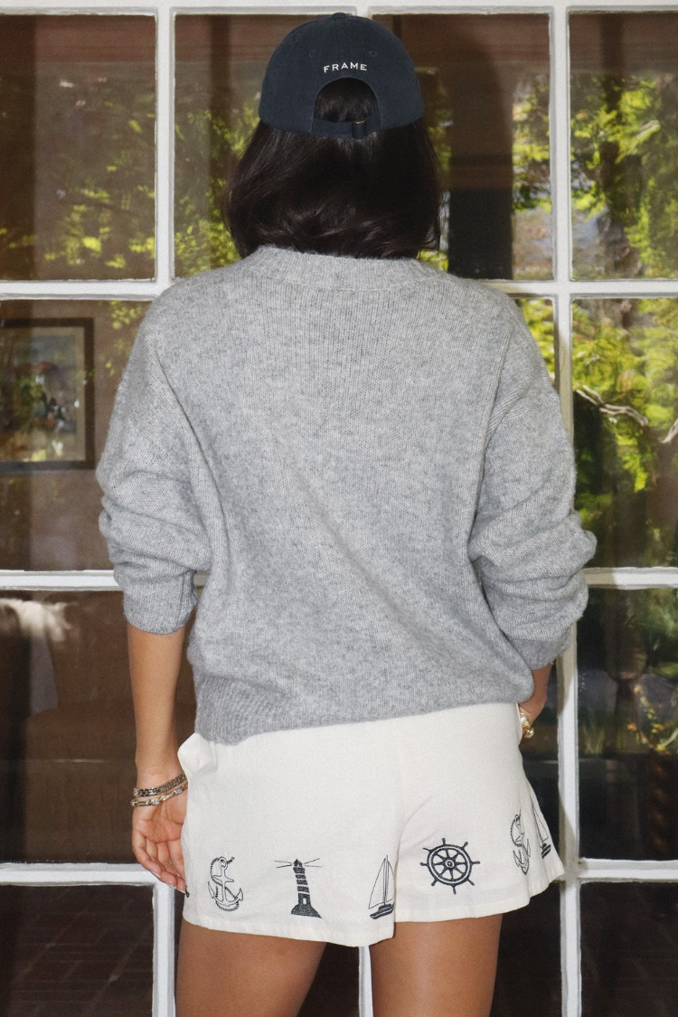 Nautical Dreams Embroidered Sweater