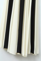 Trocadero Black and White Maxi Dress