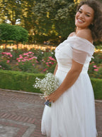 Louisa Tulle Midi Dress