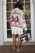 Arcadia Sailboat Knit Cardigan