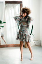 Averie Paisley Minidress - FINAL SALE