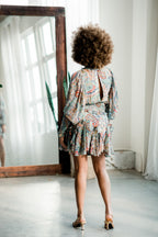 Averie Paisley Minidress - FINAL SALE
