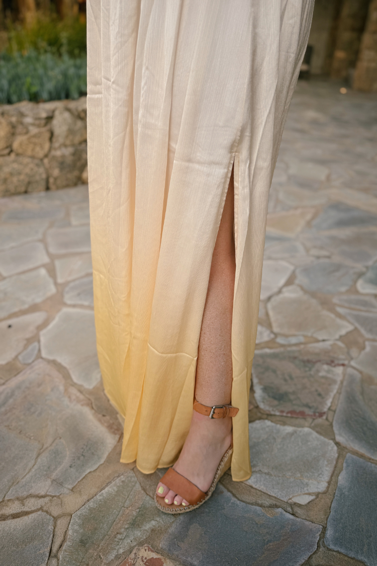 Ayana Ombre Cutout Maxi Dress