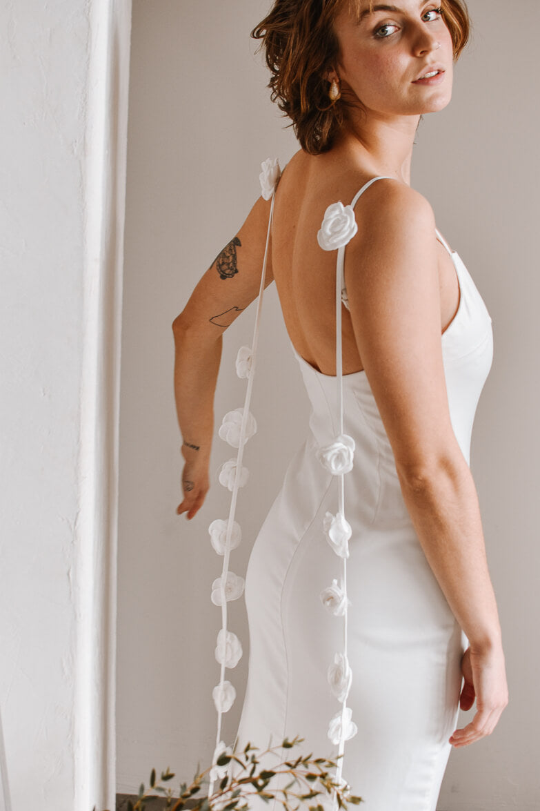 Belle Rosette Maxi Dress