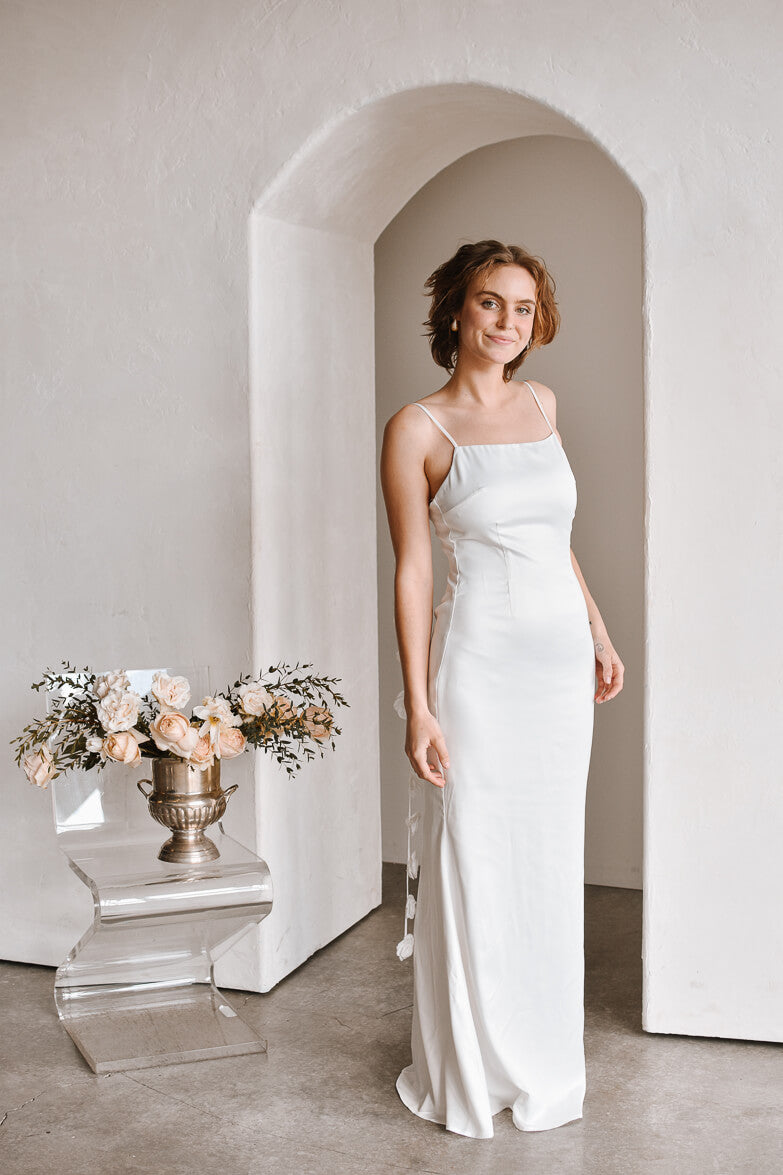 Belle Rosette Maxi Dress