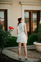 Billie V-Neck Lace Mini Dress - FINAL SALE