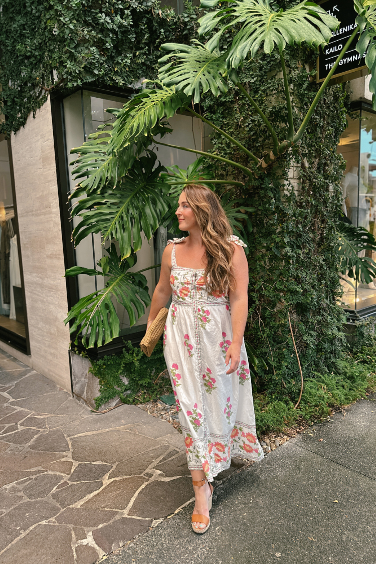 Adelaide Floral Midi Dress