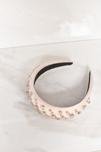 Padded Crystal Dot Headband - FINAL SALE