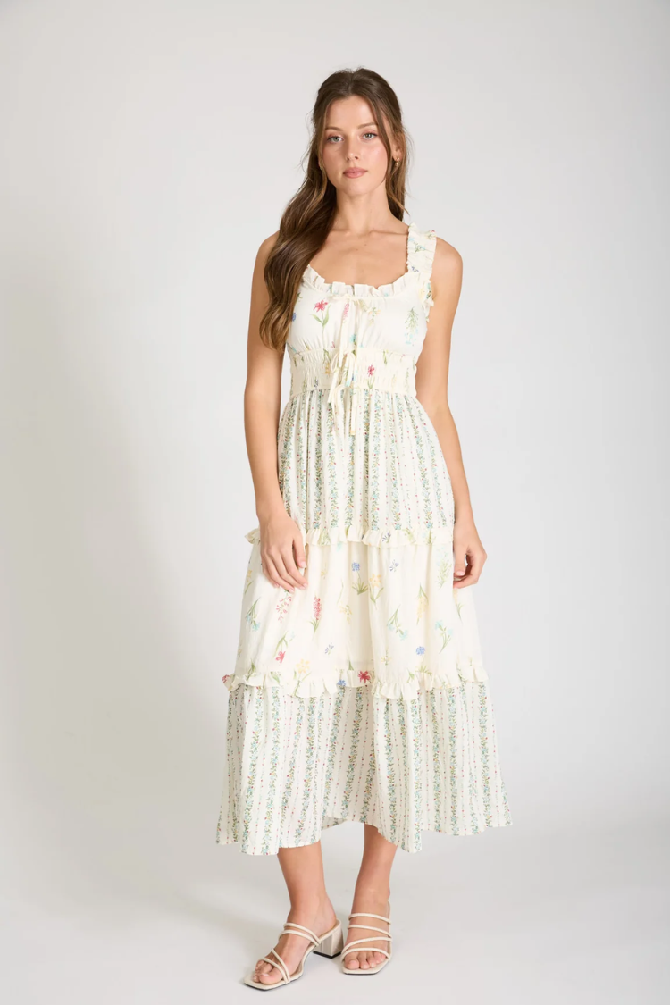 Fleurine Wildflower Midi Dress