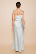Isola Tulip Bust Maxi Dress - Chambray