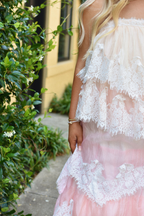 Jardin Lace Ombre Maxi Dress