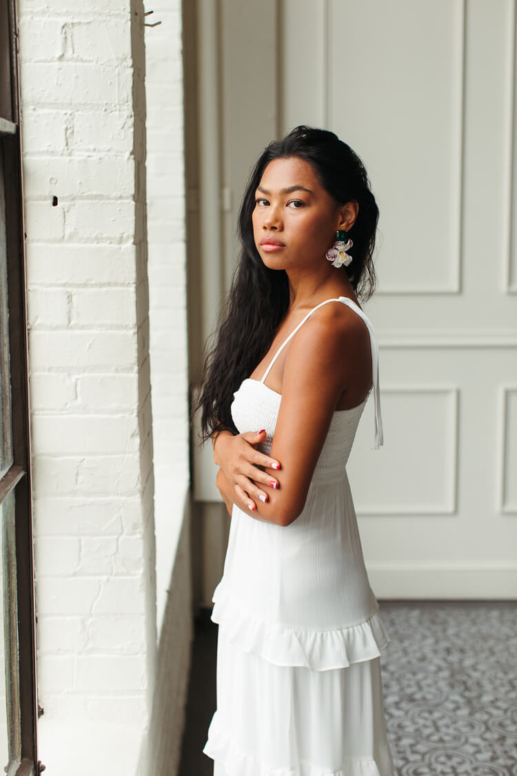 Kauai Ruffle Tier Maxi Dress
