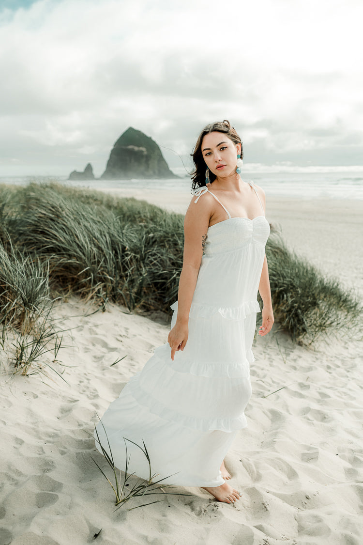 Kauai Ruffle Tier Maxi Dress