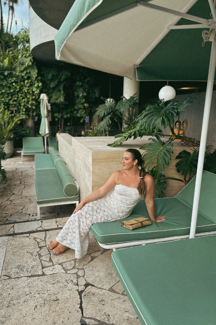 Kinera Maxi Dress - White