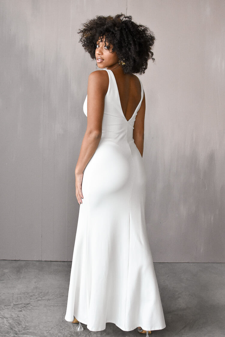 Lexi V Neck Maxi Dress