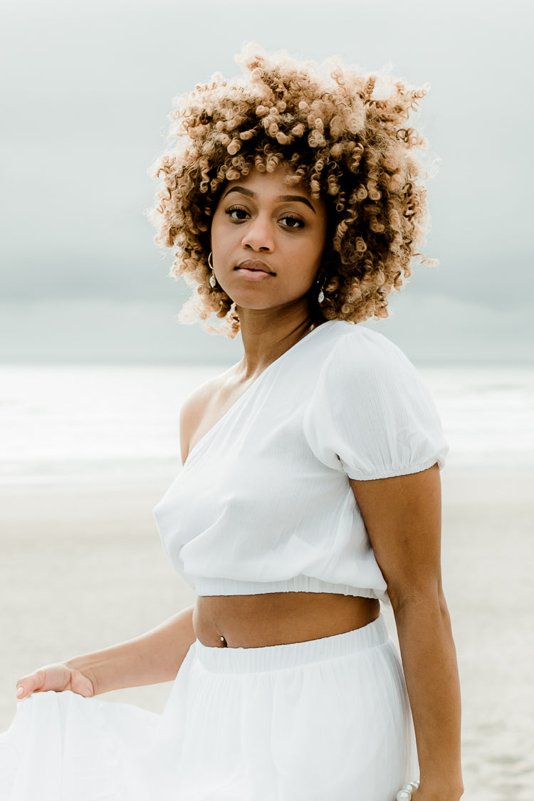 Lita One Shoulder Crop Top