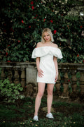 Love Story Mini Dress - White - FINAL SALE