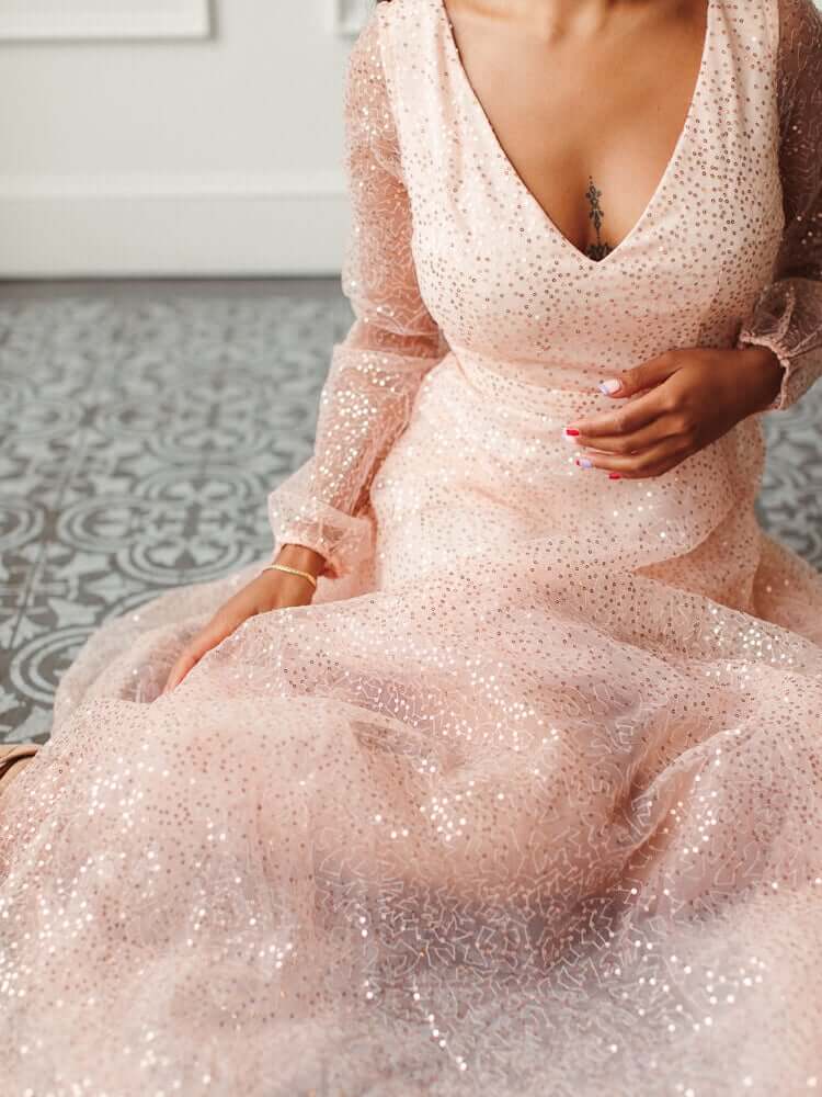Sunrise Sequin Party Dress