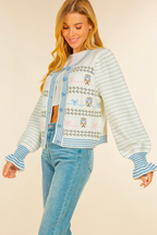 Madison Bow Cardigan