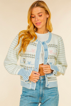 Madison Bow Cardigan