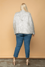 Quinn Champagne Sequin Blazer