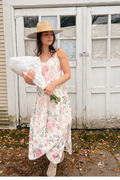 Georgia Floral Lace Midi Dress - FINAL SALE