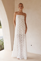 Kinera Maxi Dress - White