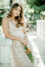 Simone 3D Floral Maxi Dress