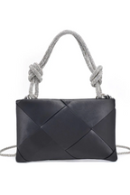 Valkyrie Black Evening Bag