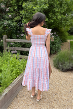 Vero Check Midi Dress - FINAL SALE