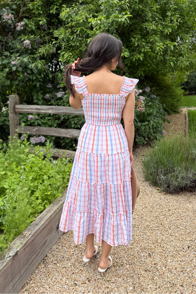Vero Check Midi Dress - FINAL SALE