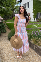 Vero Check Midi Dress - FINAL SALE