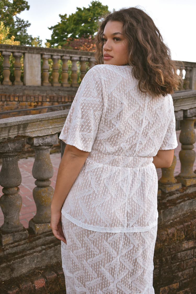 Vittoria Lace Midi Dress