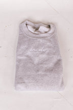 Embroidered Bride Grey Sweatshirt