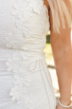 At Last Floral Eyelet Maxi Dress
