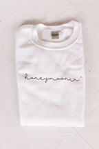 Honeymoonin' White Sweatshirt