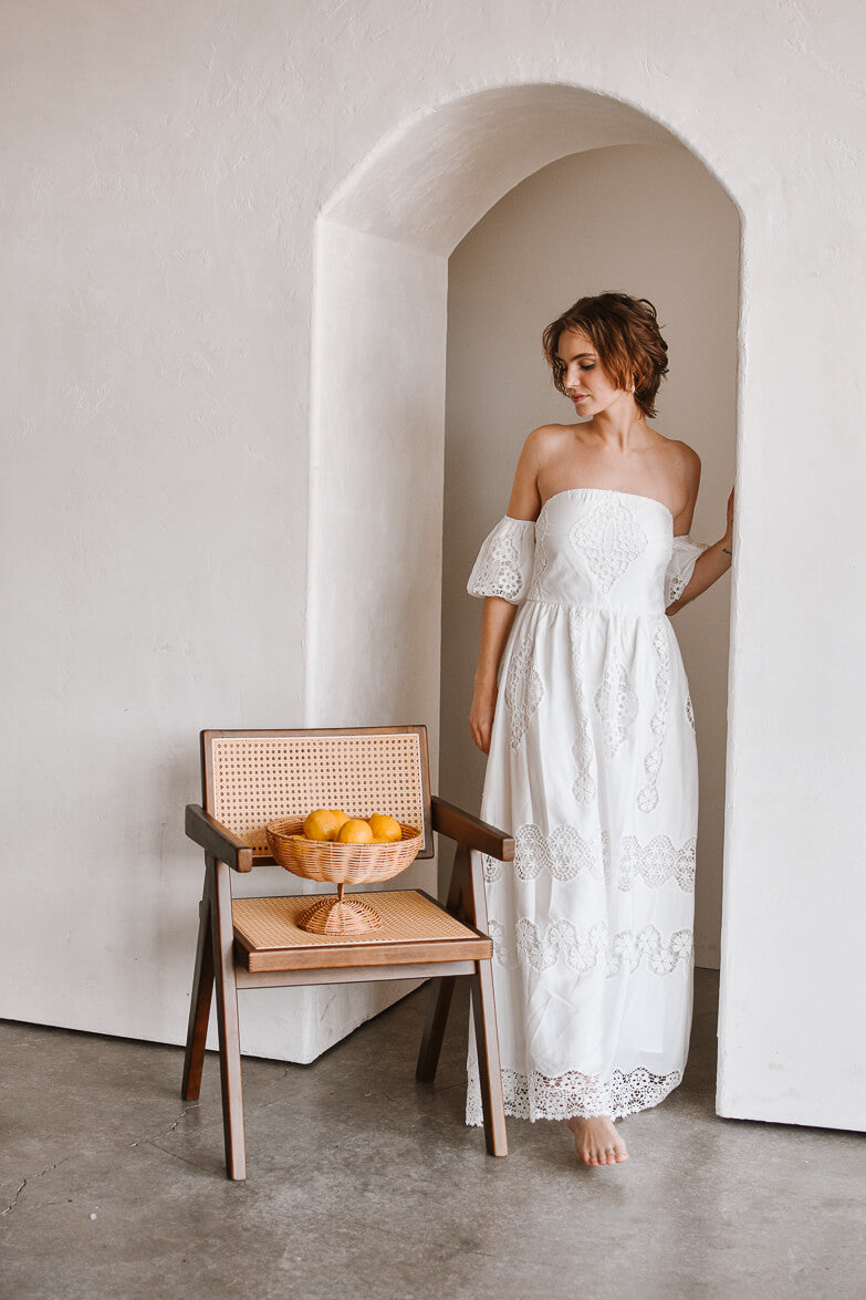 Mustique Off the Shoulder Maxi Dress - FINAL SALE