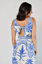 Noto Palm Midi Dress - FINAL SALE