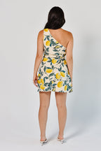 Ravello Lemon Print Mini Dress - FINAL SALE