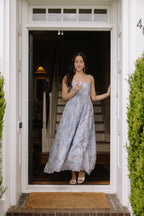 Rebecca White Floral Maxi Dress