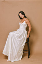 Seraphine Basque Waist Cream Bridal Gown