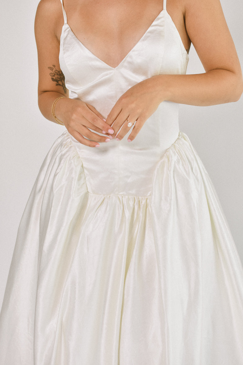 Seraphine Basque Waist Cream Bridal Gown