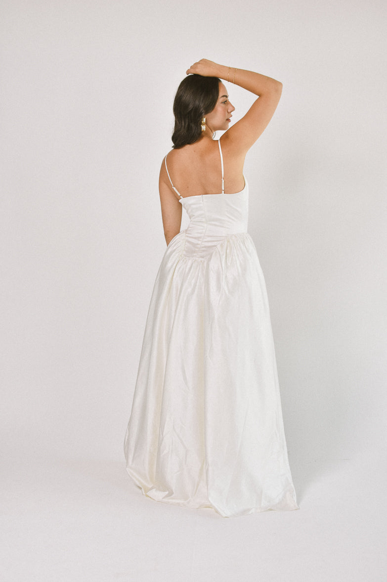 Seraphine Basque Waist Cream Bridal Gown