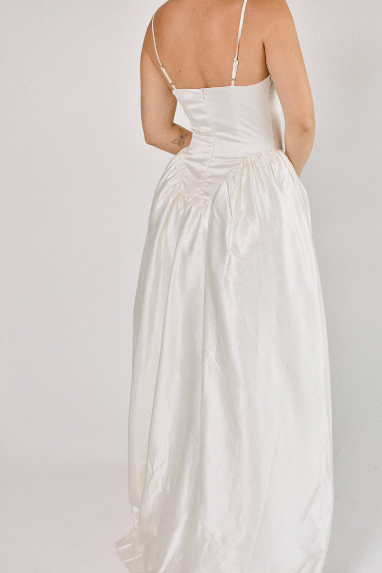 Seraphine Basque Waist Cream Bridal Gown